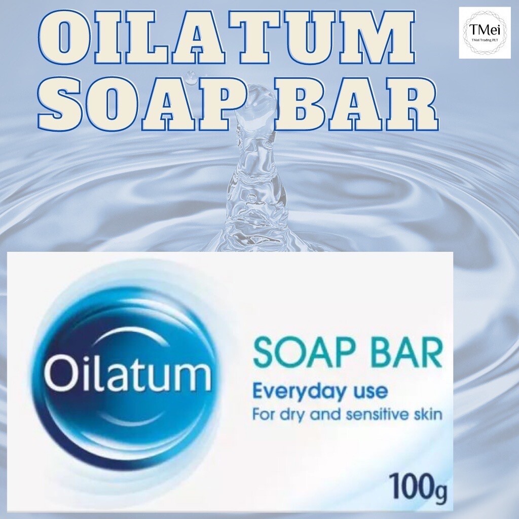 10 Box OILATUM Bar SOAP For Dry Skin 100g Gently Cleanses Moisturizes