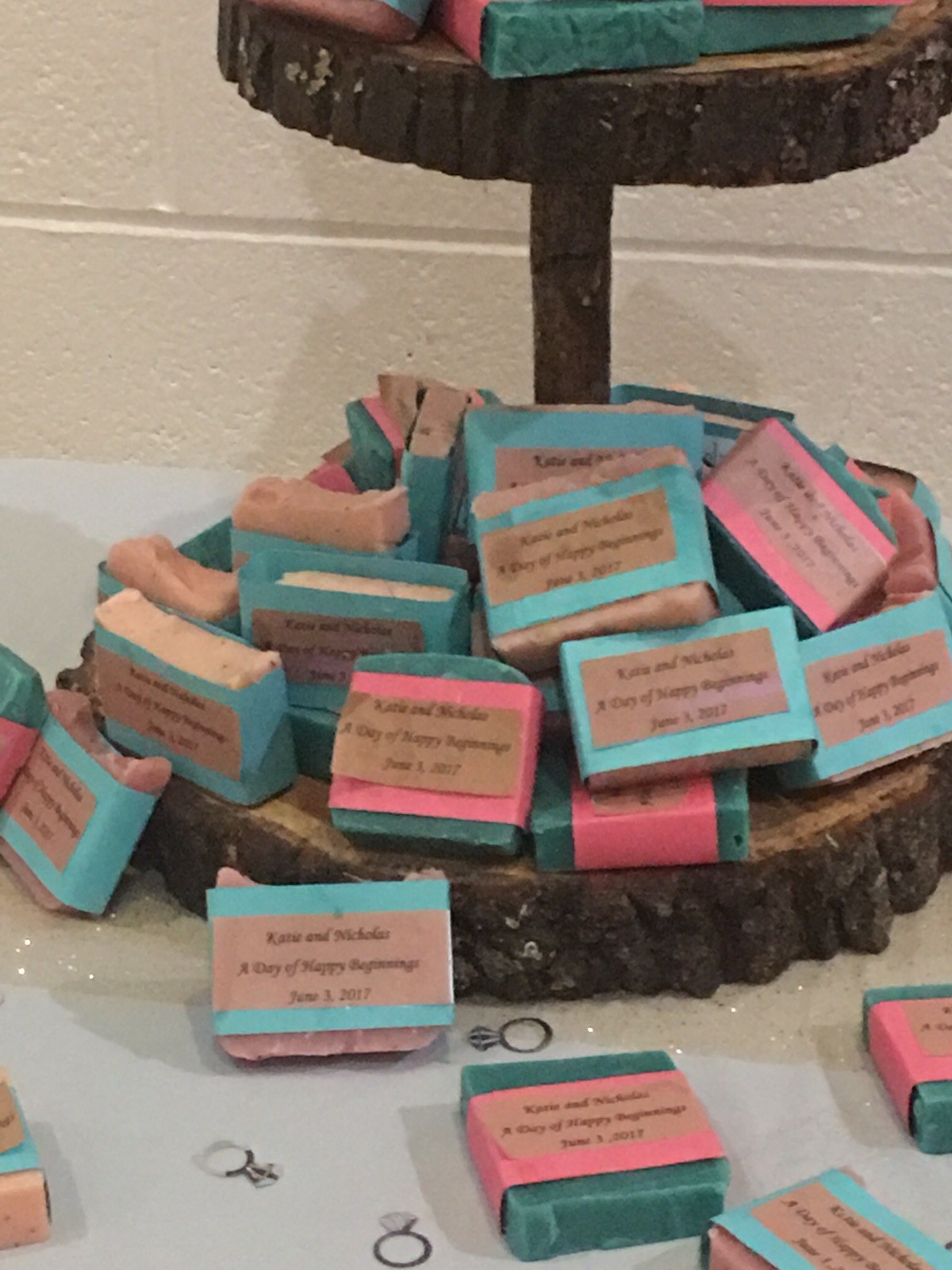 Custom Party Favor Soaps