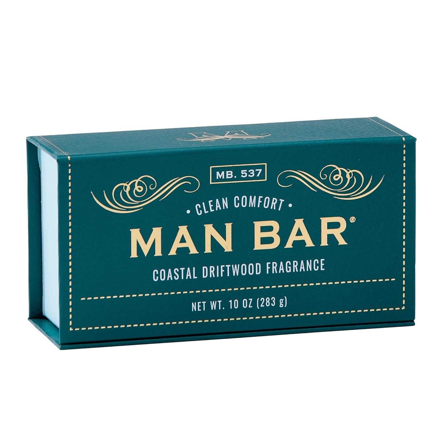 Coastal Driftwood Organic Men’s Bar Soap – Citrus & Sage, 10 oz – Cruelty-Free