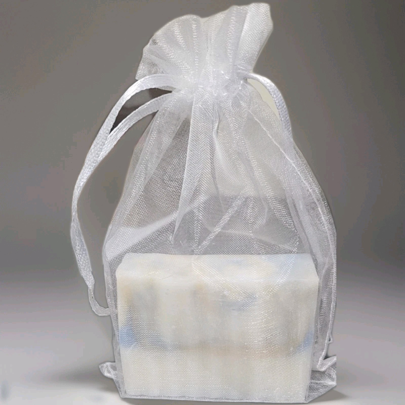Handmade Cedar Swirl Rectangular Hand Soap in Gift Bag 2.5oz
