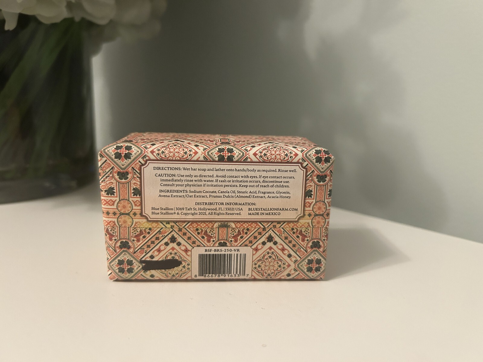 Blue Stallion Bar Soap, VANILLA ROAST