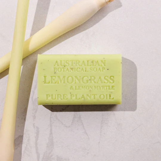 Australian Botanical Goat Milk Bar Soap 8 BARS, Lemongrass, Sea Salt, Sandalwood