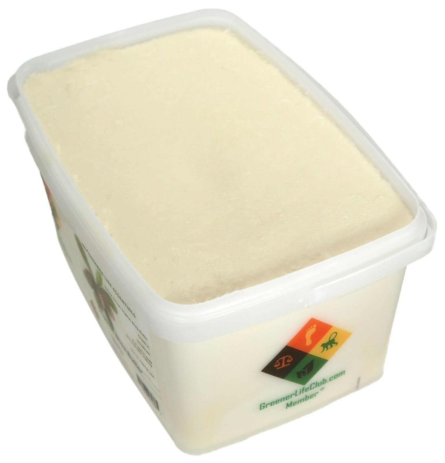 Shea Butter – Grade A – Unrefined – 7 lbs – Greener Life Club Box