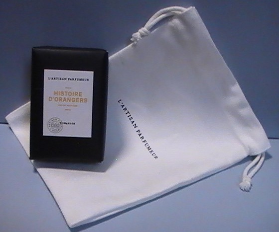 L’ARTISAN PARFUMEUR – Histoire d’Orangers – Scented Soap – 150 g w/White Bag-NEW