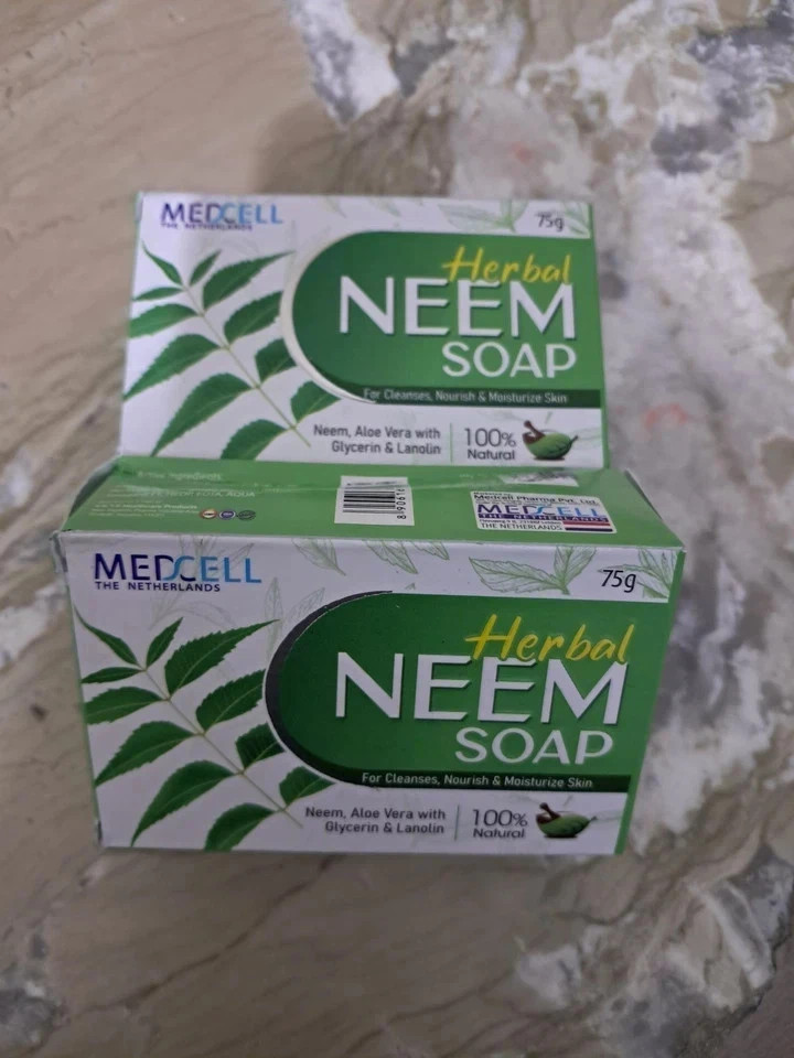 Neem Anti Scabies Soap 2 Pack – Powerful Mite & Egg Removal Treatment