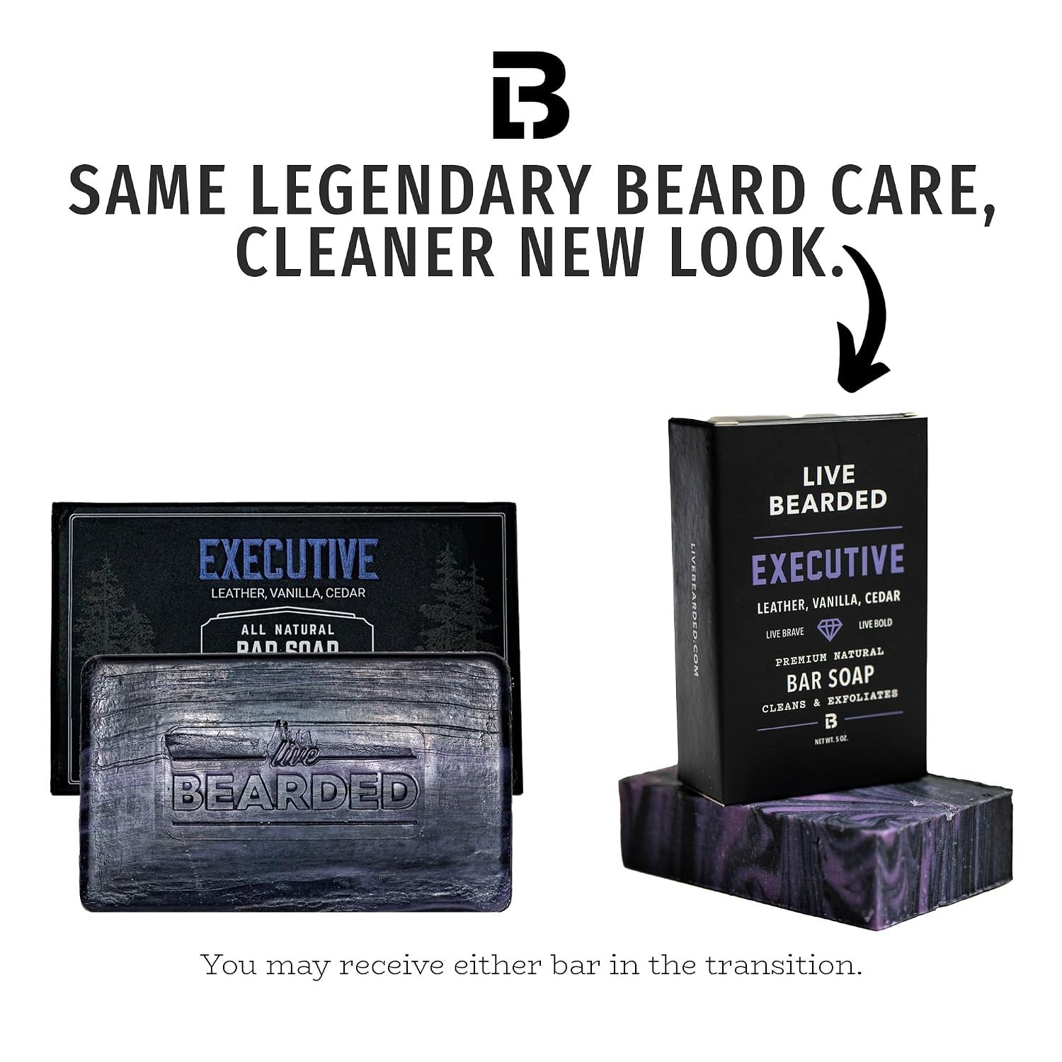 All-Natural Bar Soap for Men, Executive Scent, 6-Pack of 5 oz | Charcoal, Pum…