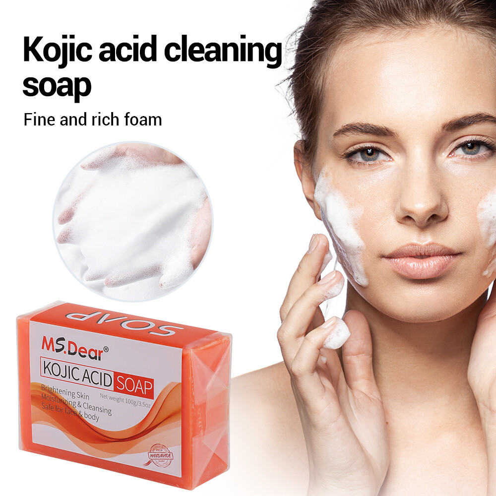 3 Kojic Acid Soap Dark Skin Cleansing Whitening Bleaching Lightening Brightening