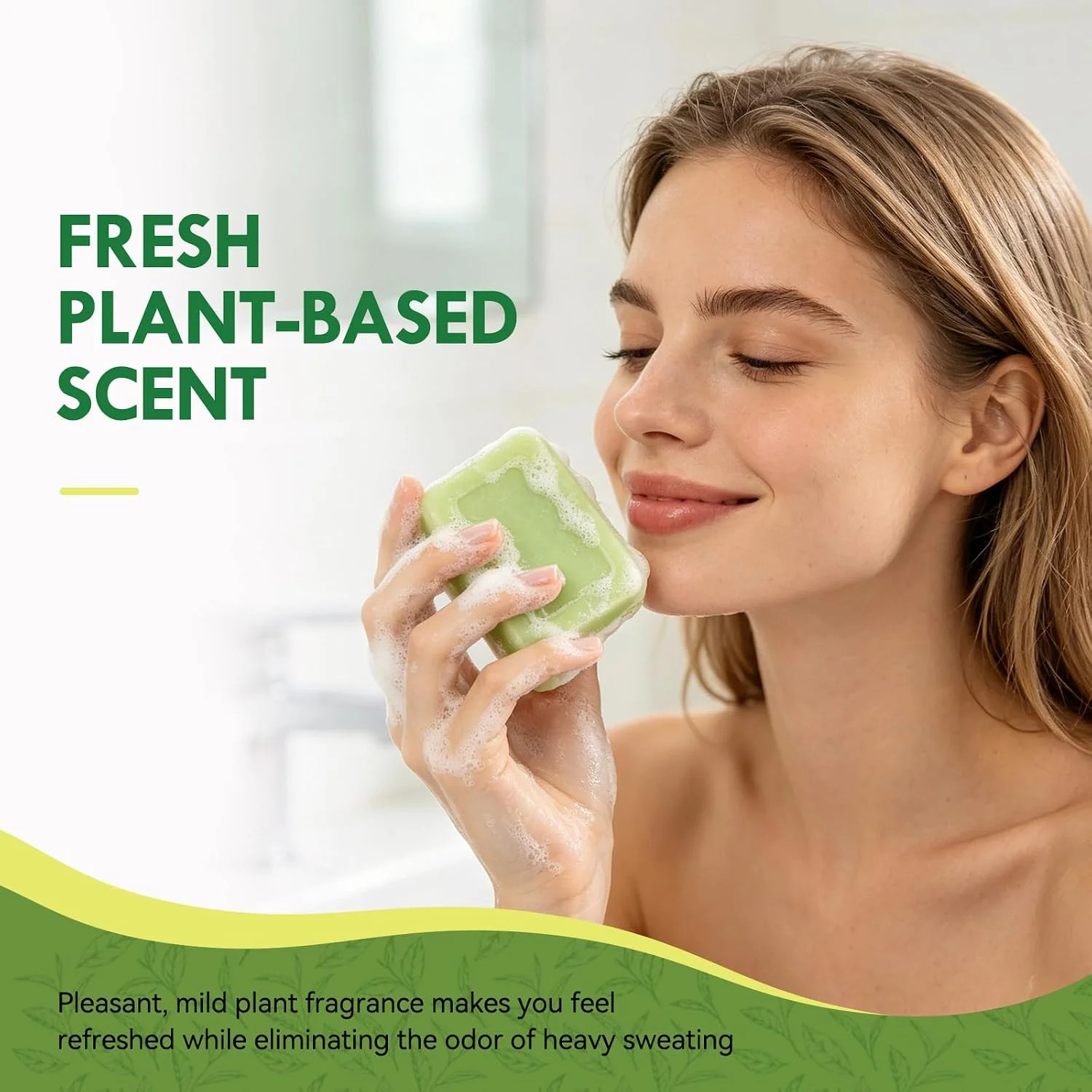 Antifungal Soap Bar for Men & Women: Tea Tree Oil Antifungal Soap for Athlete’s