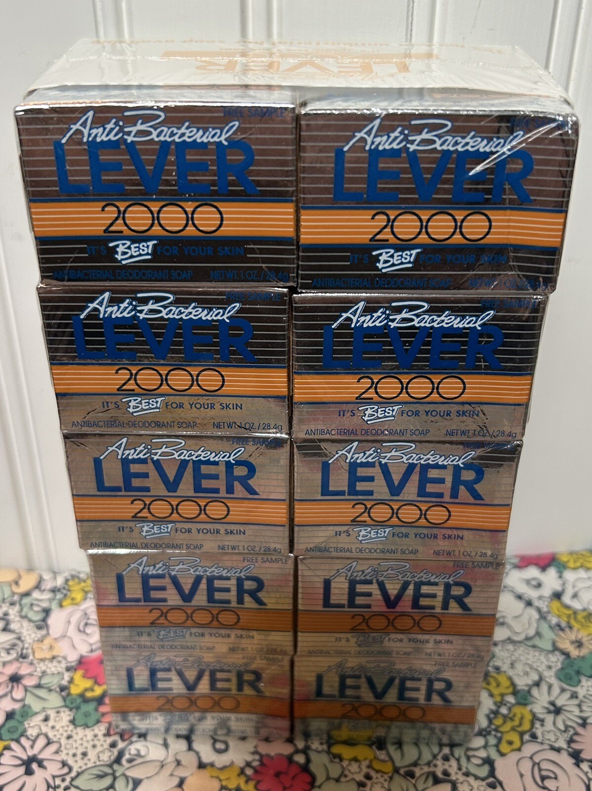 FACTORY SEALED SET OF 30 NEW LEVER 2000 1oz DEODORANT BAR SOAPS ANTIBACTERIAL