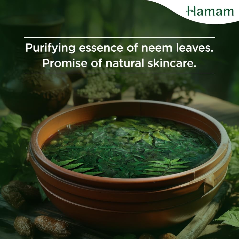 Hamam Soap Bar With Neem Tulsi Aloe Vera 100 Gram,