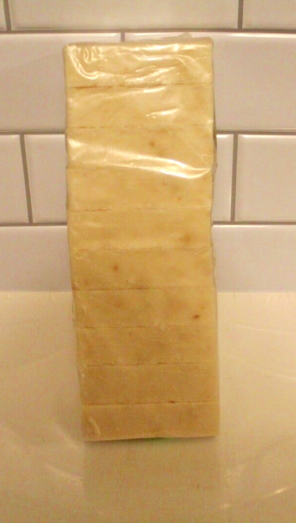 Apple Rose Cold Processed handmade soap loaf, 10 precut bars- FREE Shipping