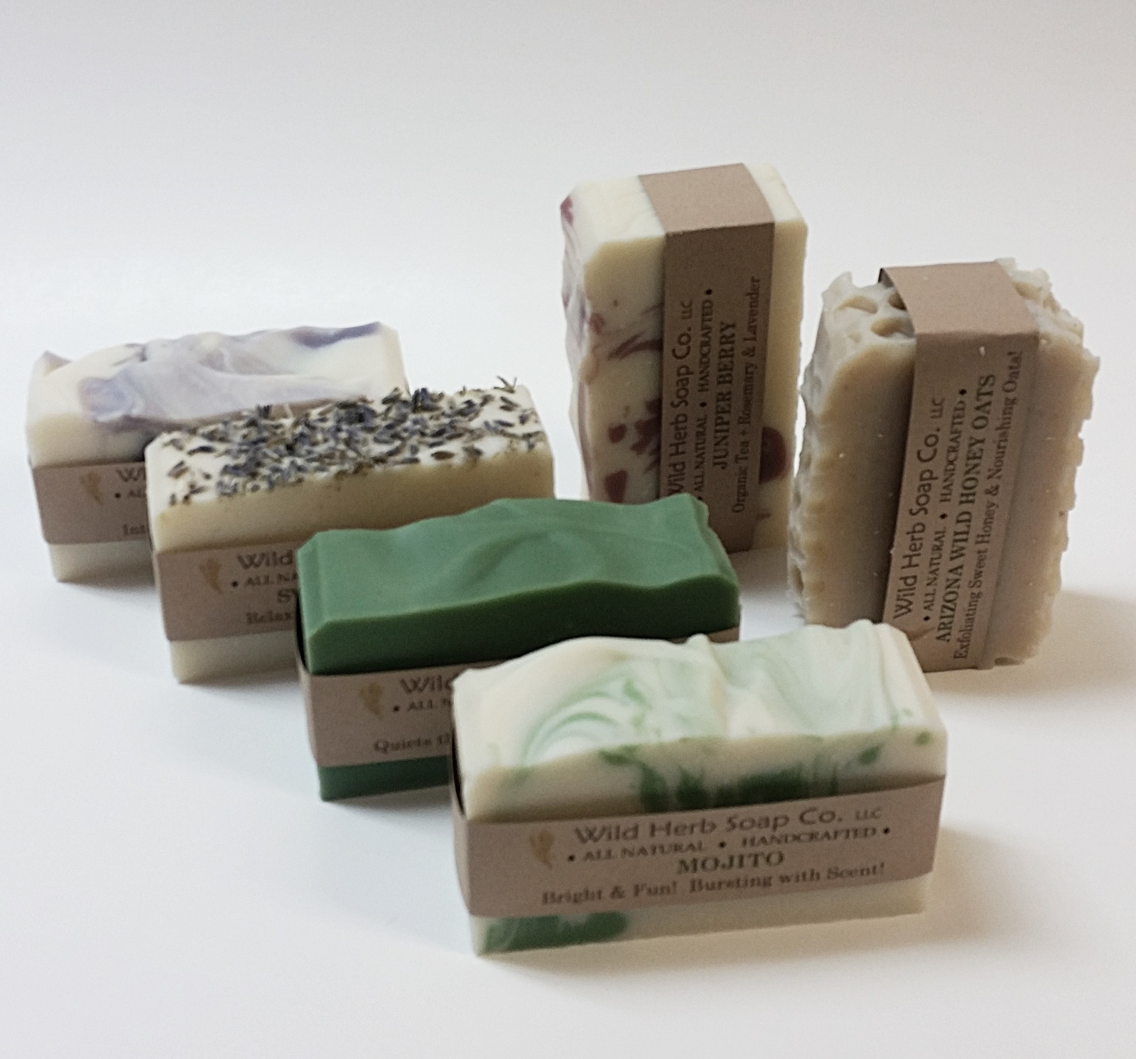 SALE! 6 ORGANIC SOAP BARS + FREE LIP BALM | Handcrafted in USA | Choose Scents