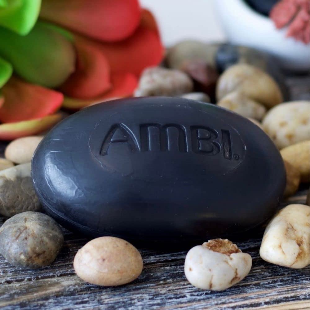Ambi Skincare Black Soap with Shea Butter, 3.5 Ounce (Pack of 2),