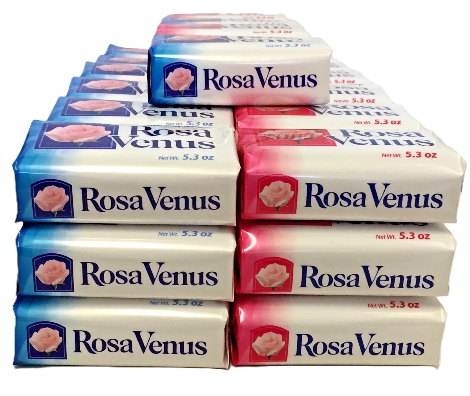 Jabon Rosa Venus Rosado Classic 150g / 5.3 oz Soap Bar 6,8,10,12,15,20 or40 Pack