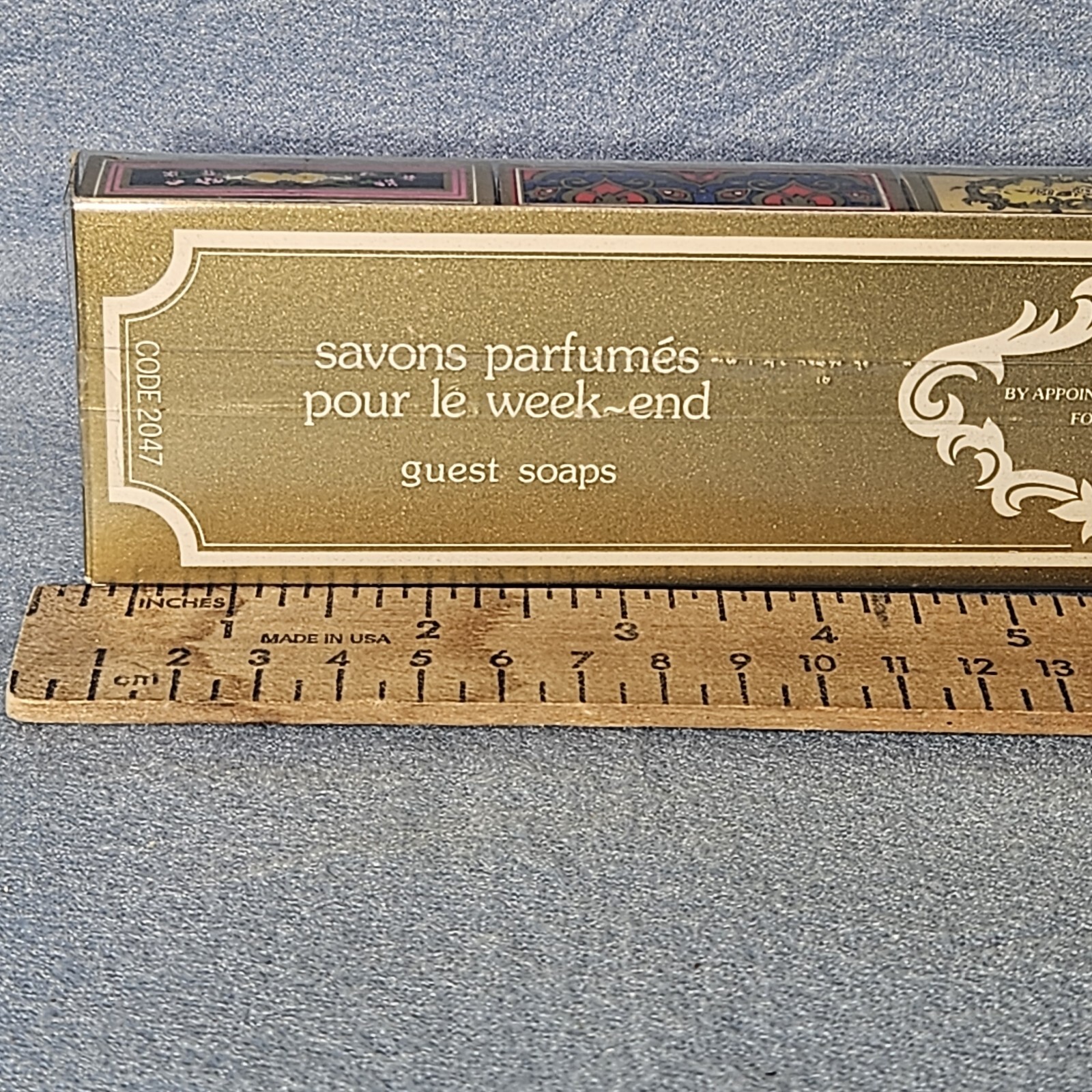 Roger Gallet Soap Paris Savons Parfumes Pour Le Weekend Voyage 6 Soaps Vintage