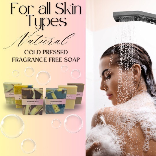 Fragrance Free Cold Press Bar Pure CHEMICAL FREE VEGAN Oil 6 PACK Free Ship