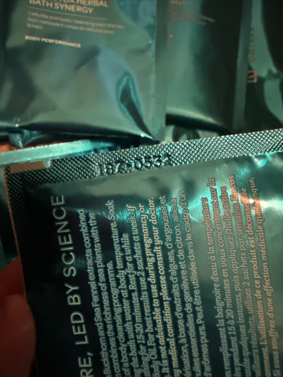 Lot Of 31 ~ Elemis Cellutox Herbal Bath Synergy 300g 10.6 fl oz Sachets GENUINE