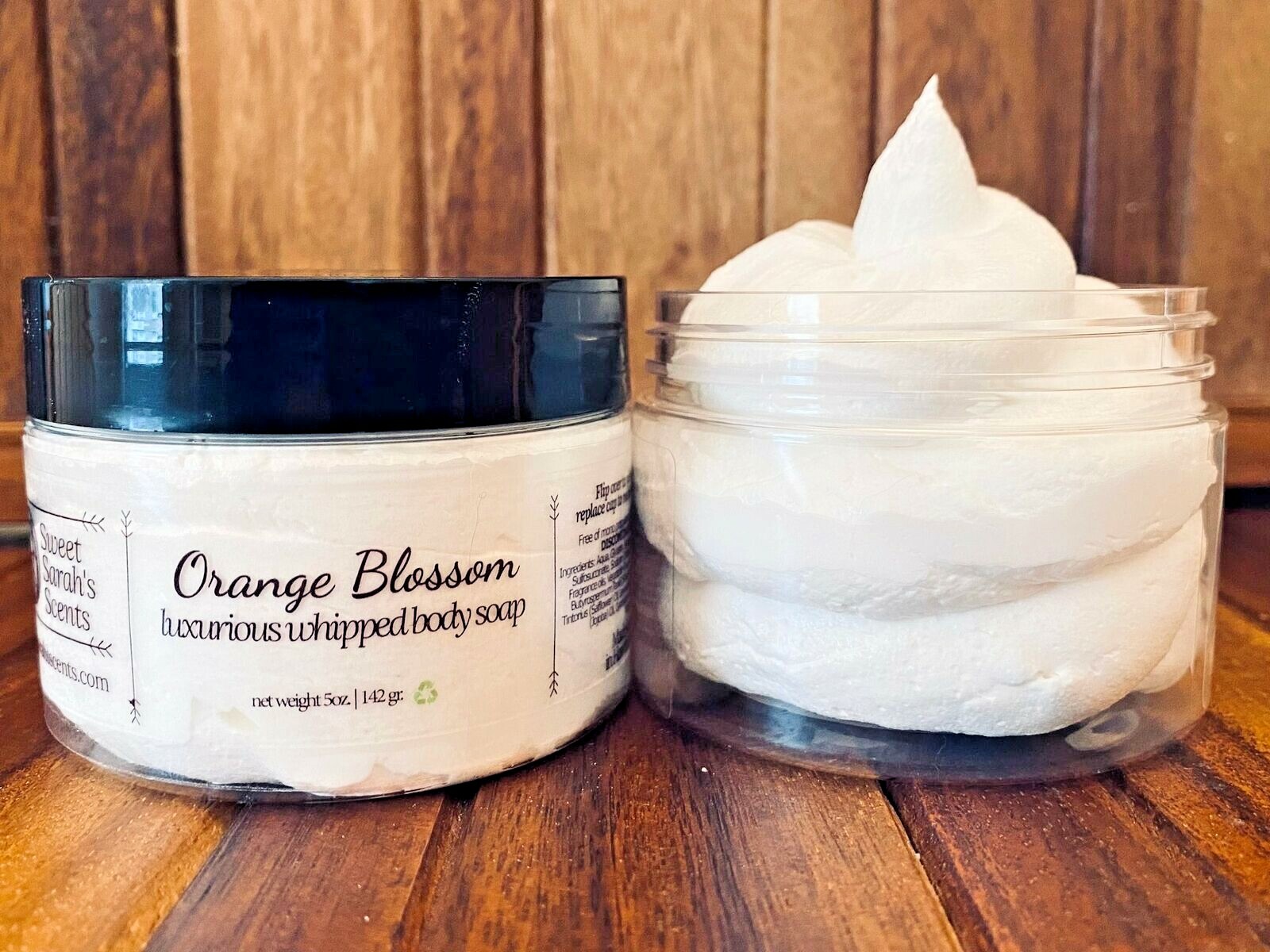 Orange Blossom Whipped Soap, Handmade, Eco Friendly, Gift