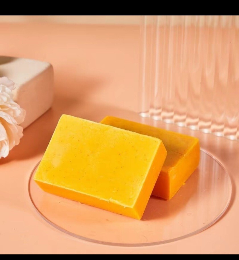 Tumeric Lemon + Kojic Acid Soap Skin Whitening Dark Spot 3.53oz