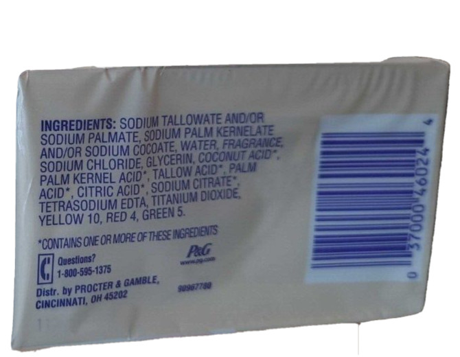Safeguard Original Bar Soap, Beige,Deodorant Antibacterial, 4 oz 14 Bars
