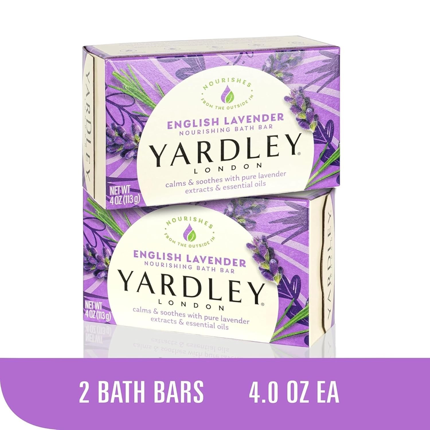 London Soap Bath Bar Bundle – 10 Bars: English Lavender, Oatmeal and Almond, …