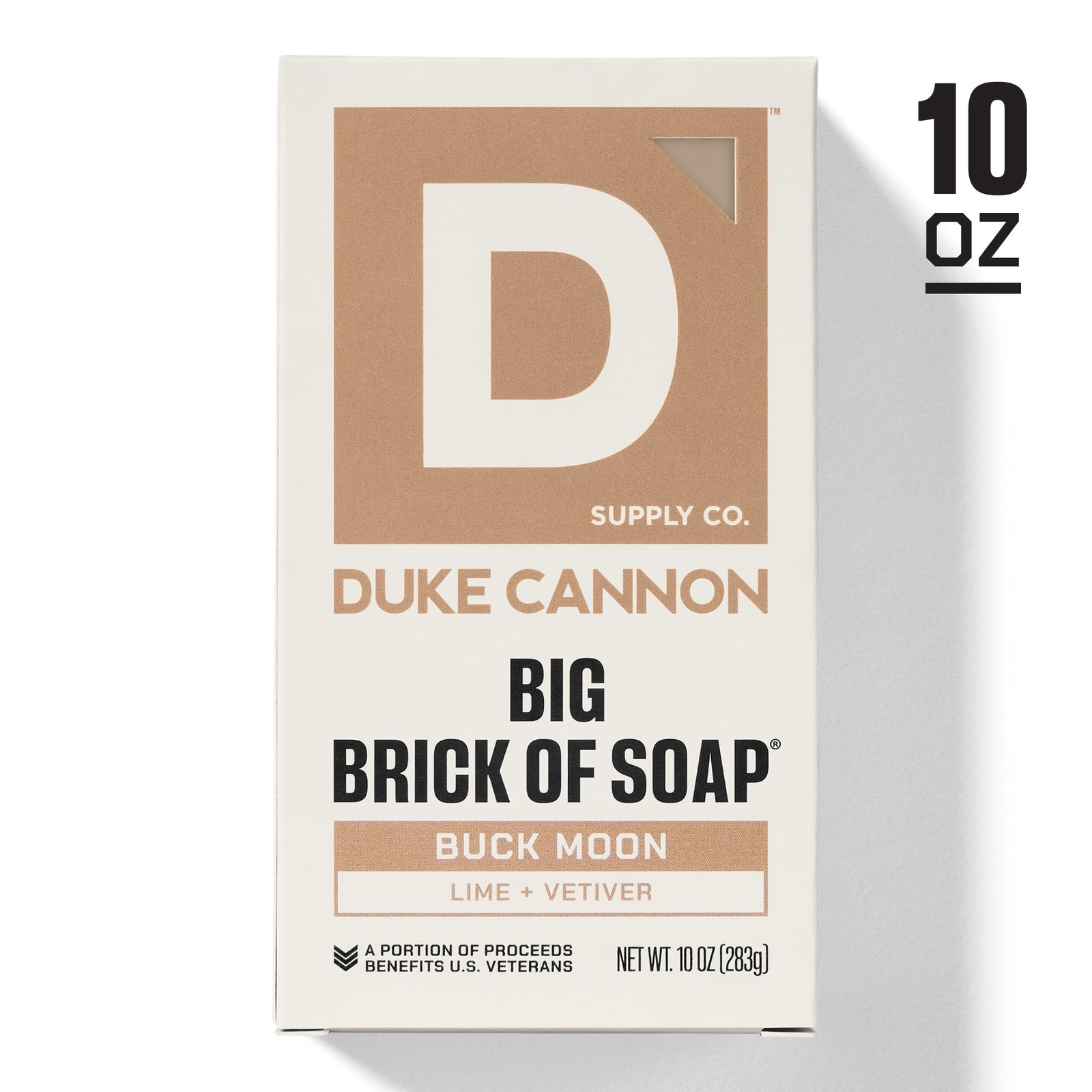 Duke Cannon Supply Co. Extra Large Bar Soap – Men’s 10 Ounce (Pack of 1)