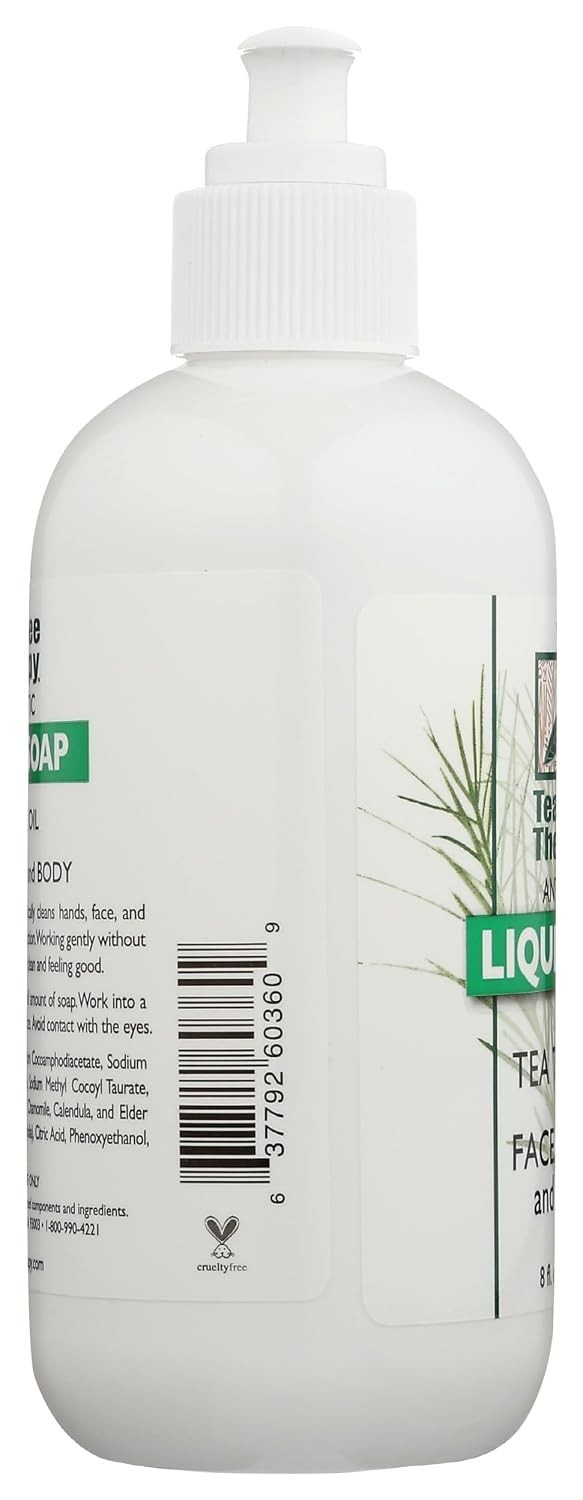 Tea Tree Therapy Antiseptic Liquid Soap With Tea Tree Oil 8 Oz Pump Bottle