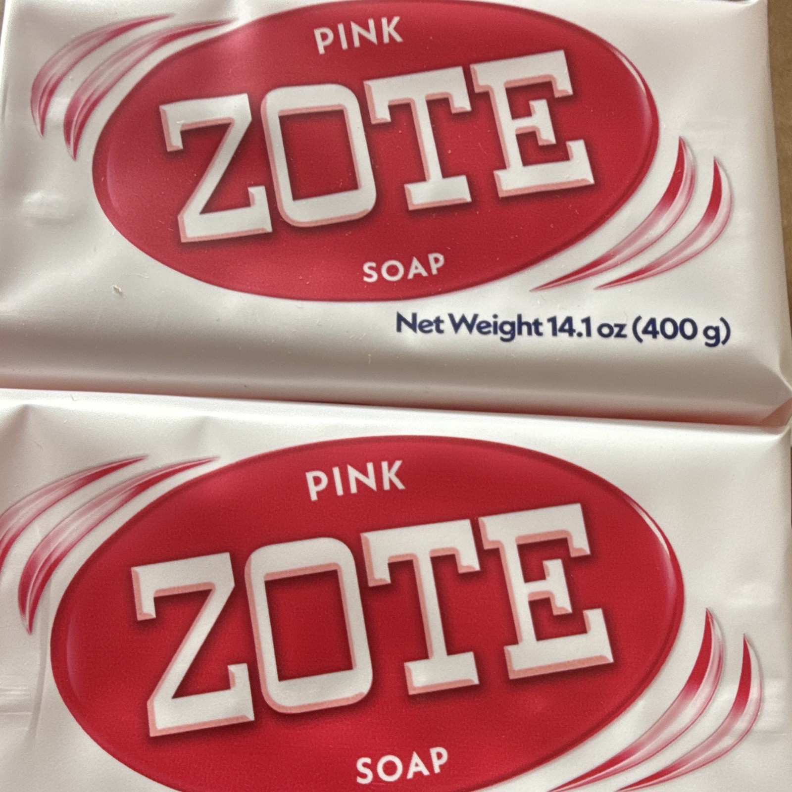 ZOTE Pink Body Bar Soap 14.1 oz (400 g) Body Hands Women Men Teens
