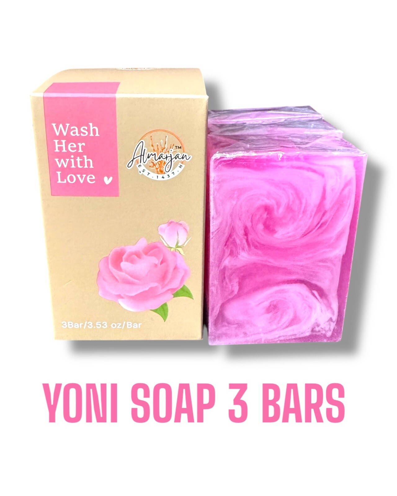 YONI SOAP 3 Bars Free Shipping