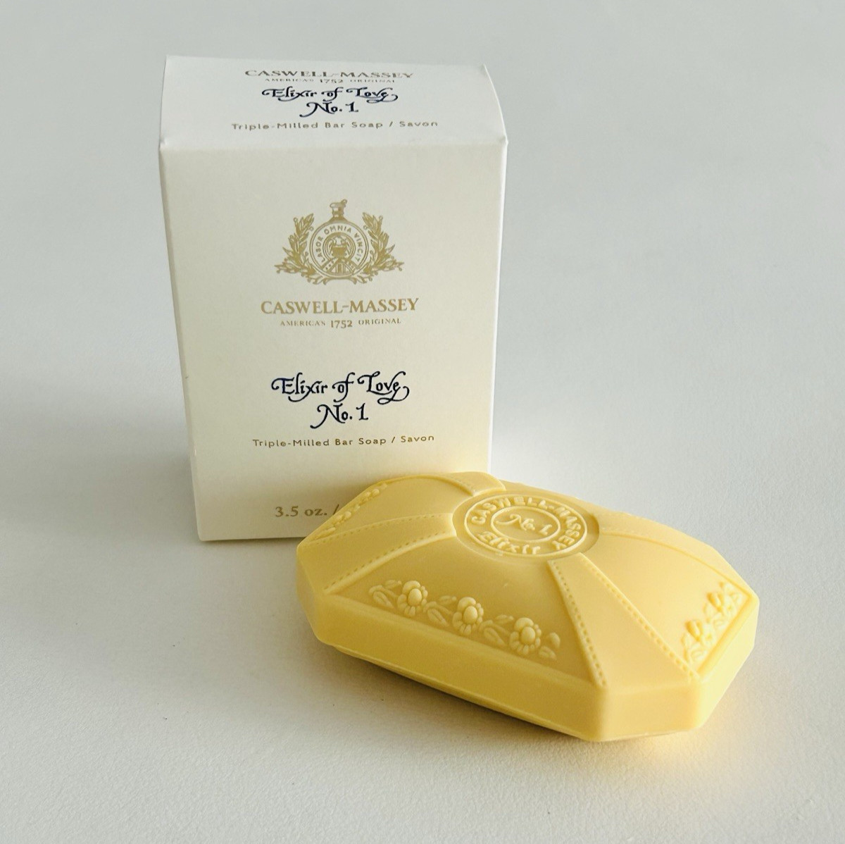 Caswell Massey Elixir Of Love No 1 Triple Milled Bar Soap 3.5 oz