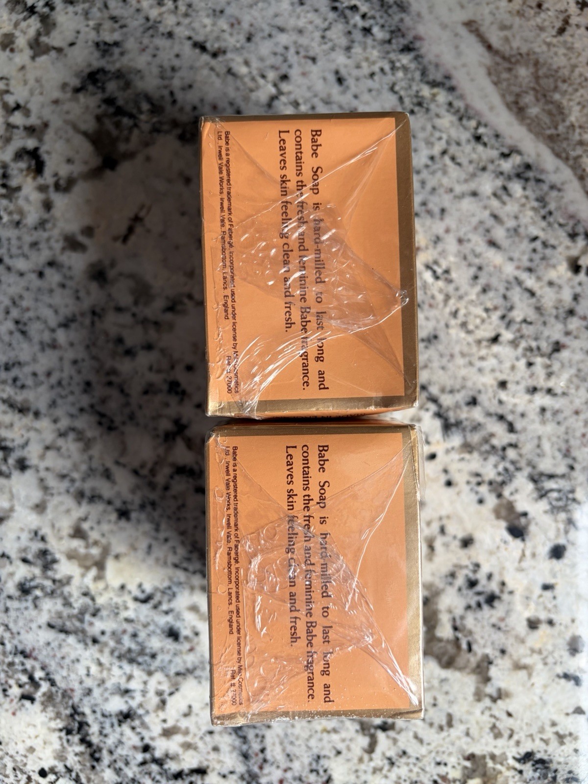 NEW Vintage 6 Pack 3.0 Oz Faberge BABE Hand Body Bar Soap