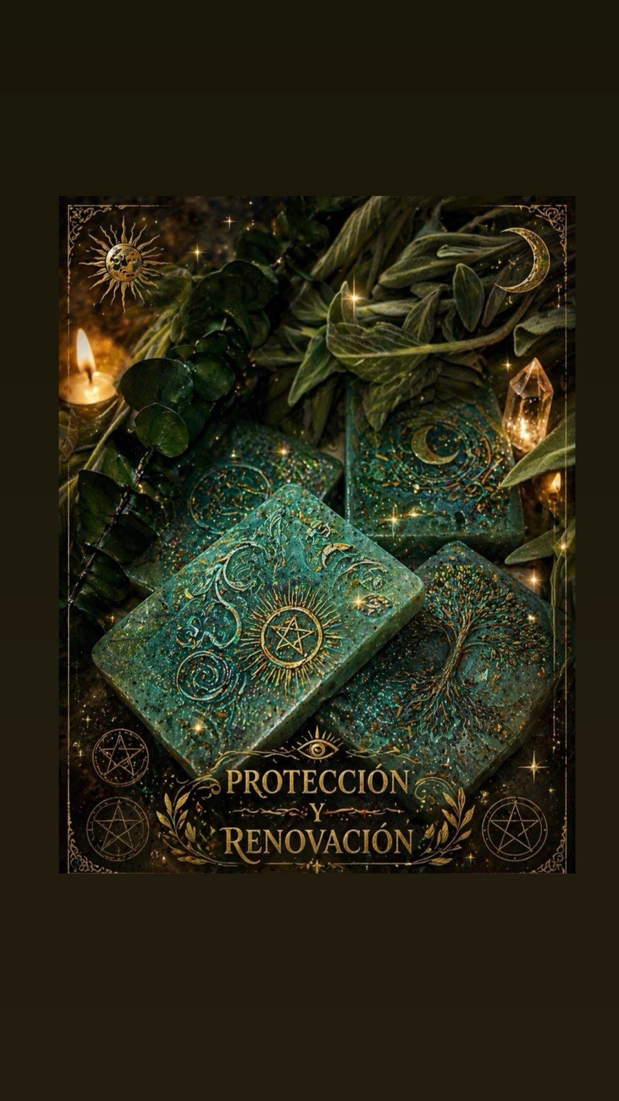 Protección y Renovación Handmade Sage and Eucalyptus SOAP