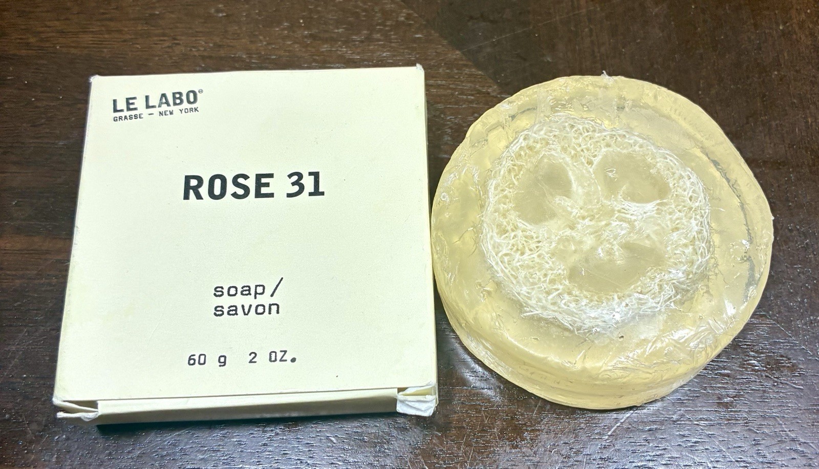 Le Labo Rose 31 Soap & Loofah Soap Coconut Scent