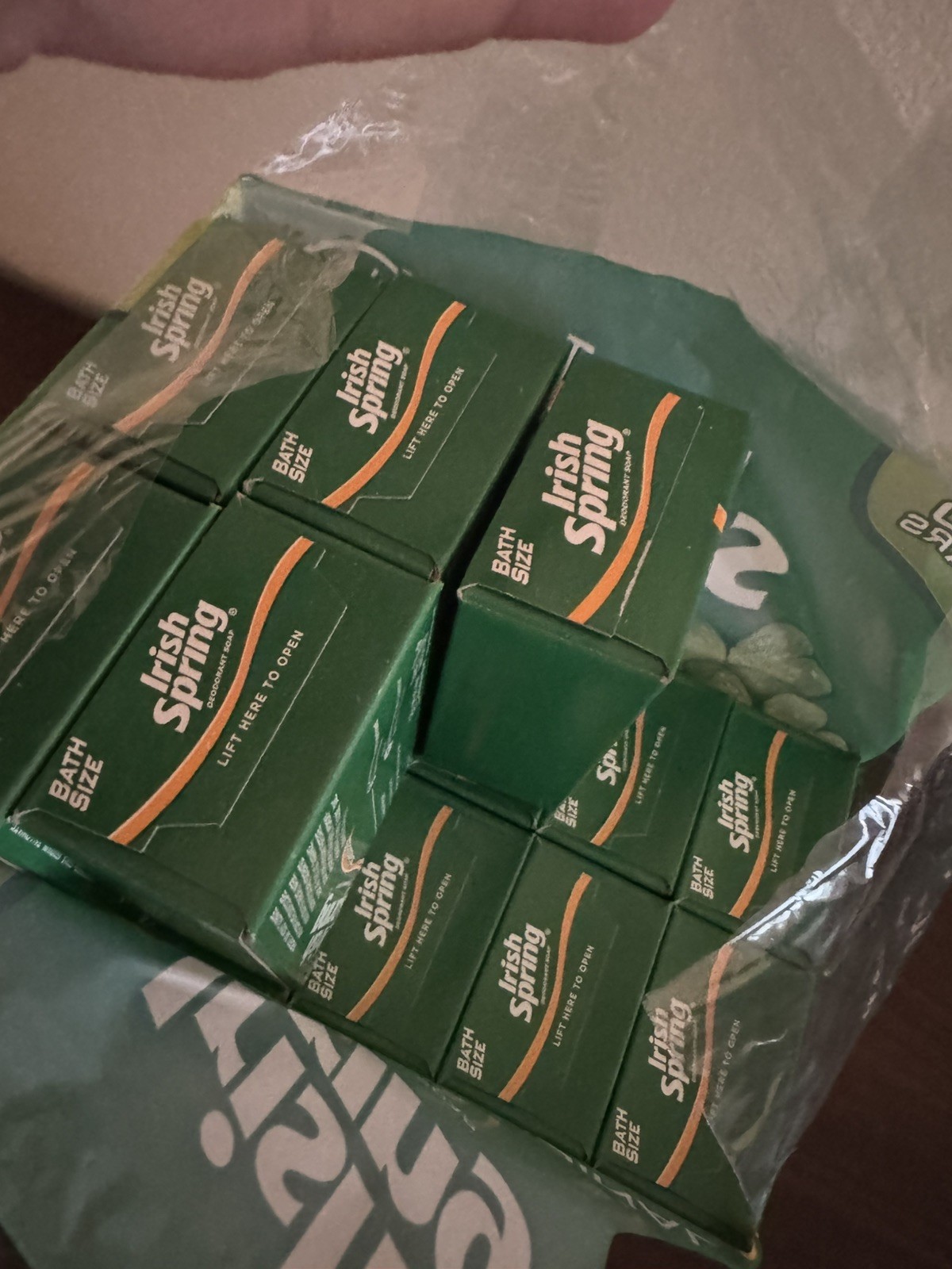 Irish Spring Original Bar Soap Deodorant No Flaxseed Oil 15 Bars