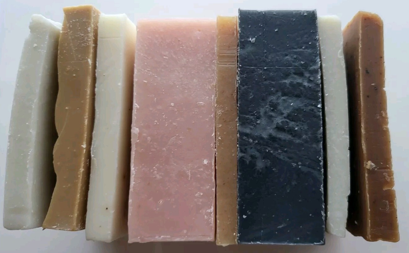 1 LB LOT BULK Handmade Handcrafted Assorted Artisan Natural Soap + FREE Gift