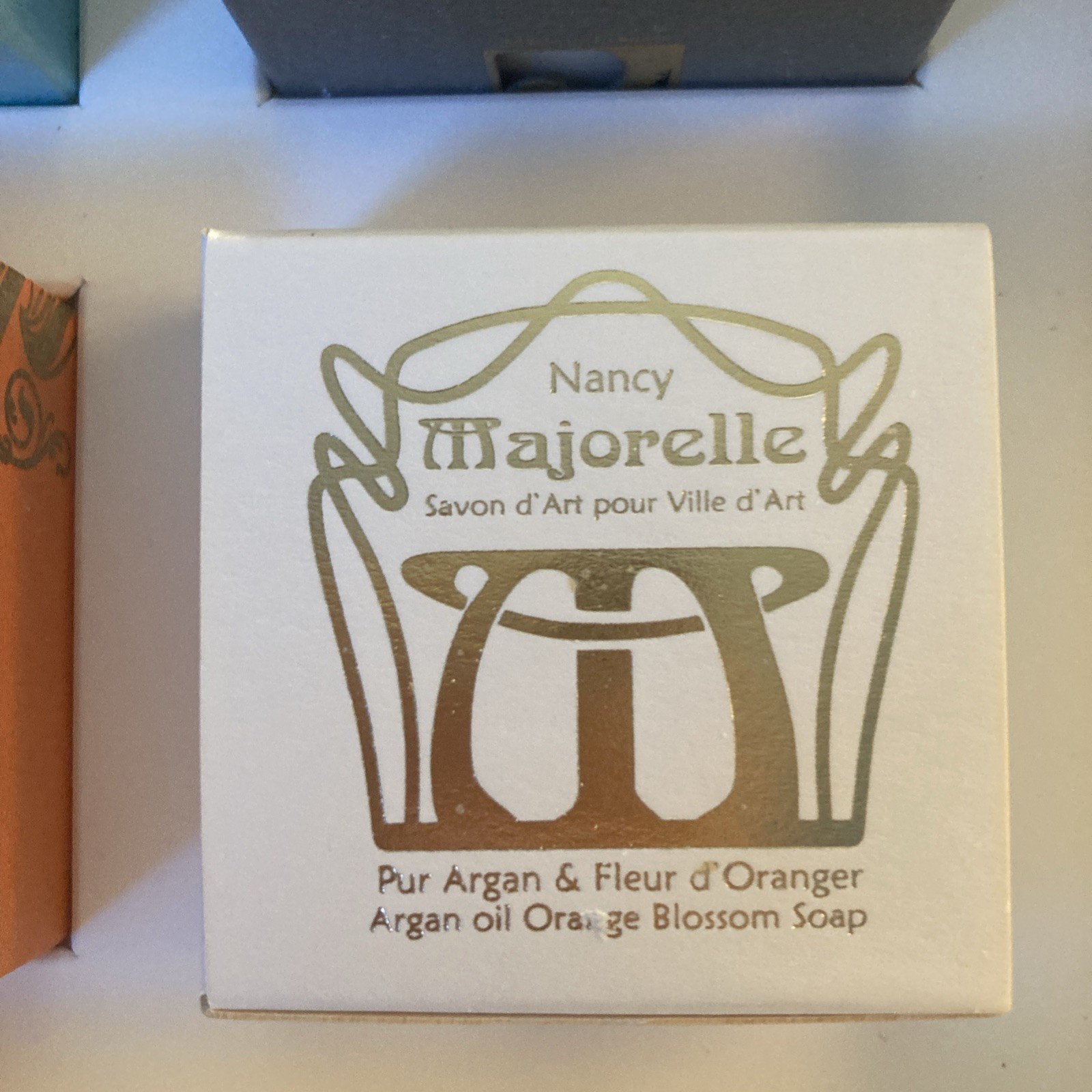 Vintage Berga’Sens French L’artisan Savonnier Soap Nancy 4 Piece