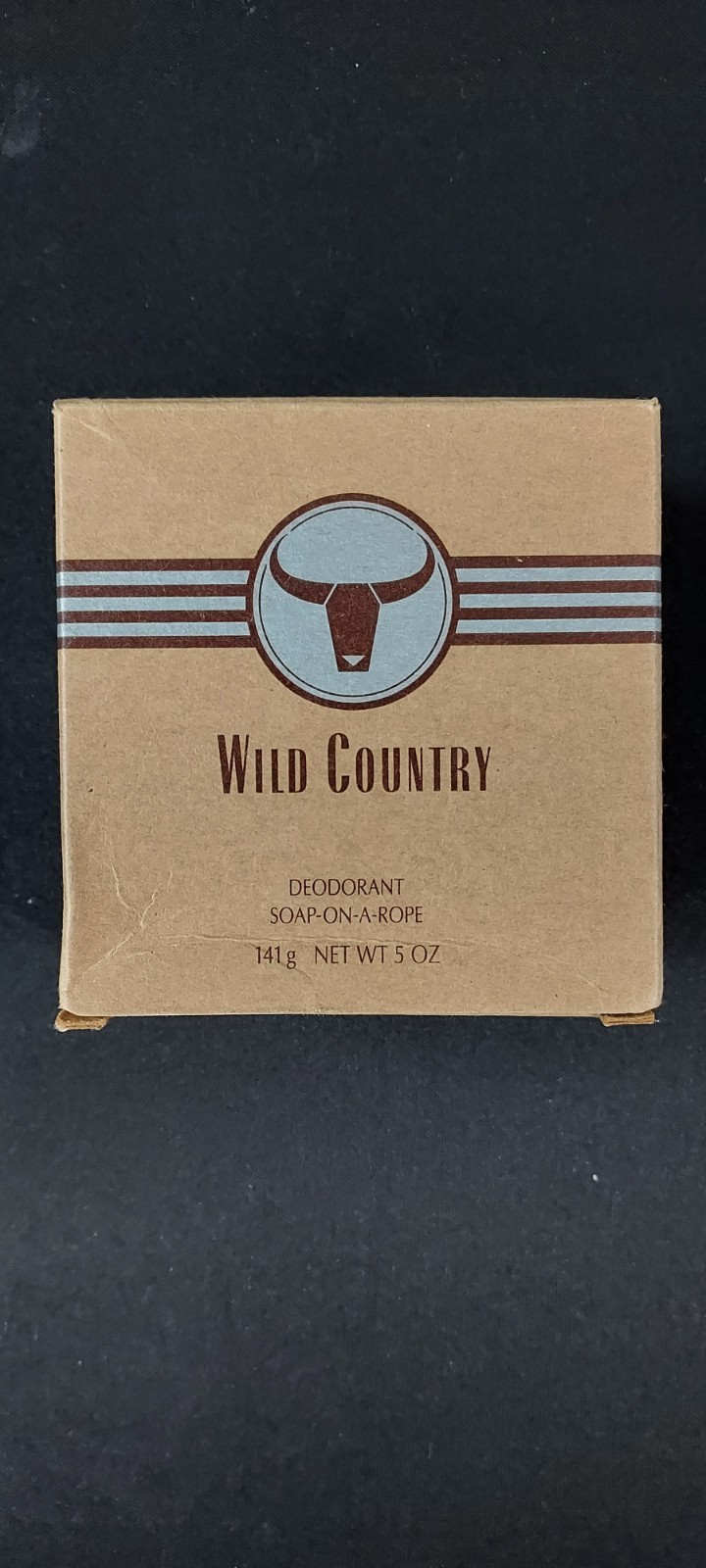 Wild Country Soap-on-a-Rope Body Bar Soap for Men, Beige, 5 oz New