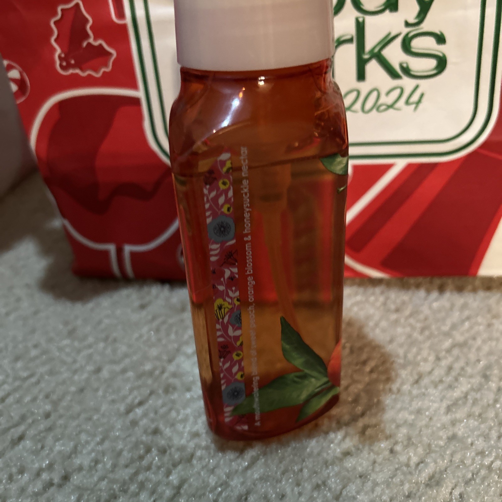 1 Bath Body Works JUICY GEORGIA PEACH Gentle Foaming Hand Soap Wash 8.75 oz