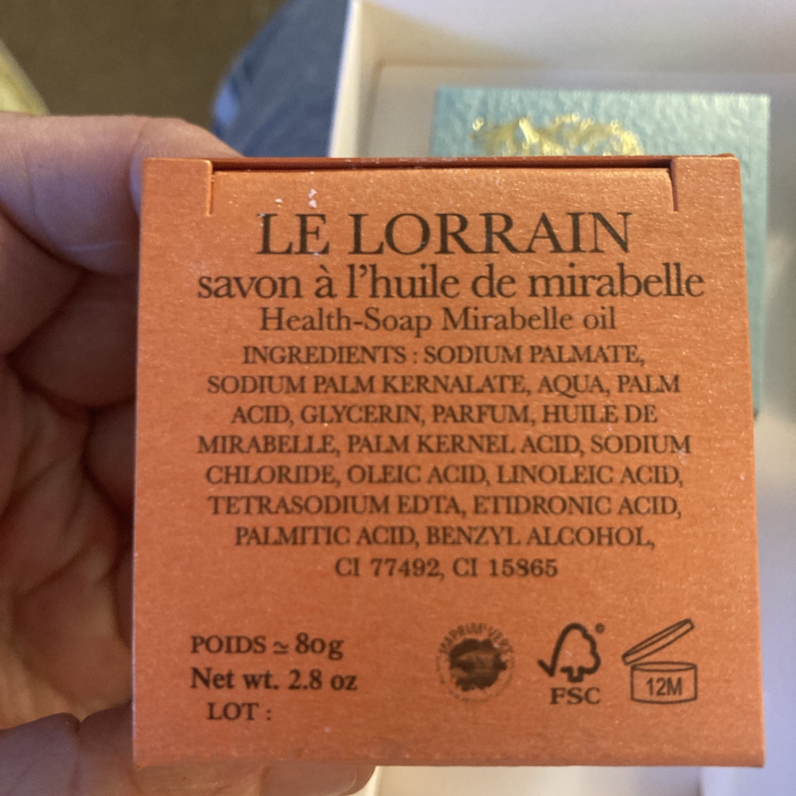 Vintage Berga’Sens French L’artisan Savonnier Soap Nancy 4 Piece
