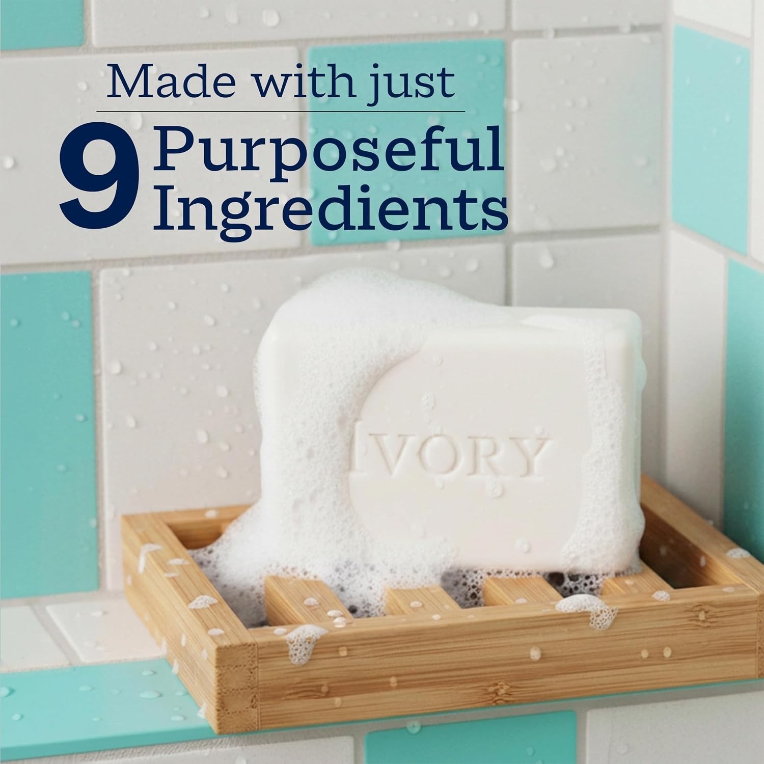 Ivory Gentle Bar Soap 10 Pack 3.17oz Original Scent 99.44% Pure Family Clean