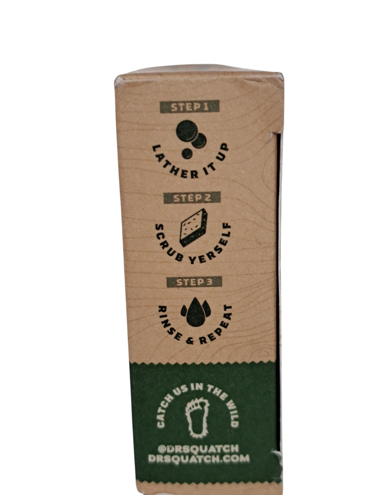 Dr Squatch Men’s Natural Soap Pine Tar 5 oz bar Heavy Grit