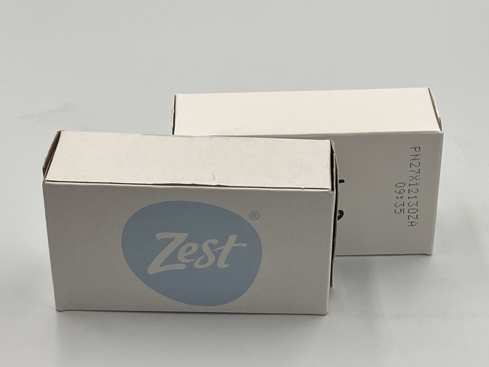Zest Deodorant Bars Soap 2 Bars Moisture Squeaky Clean Vintage