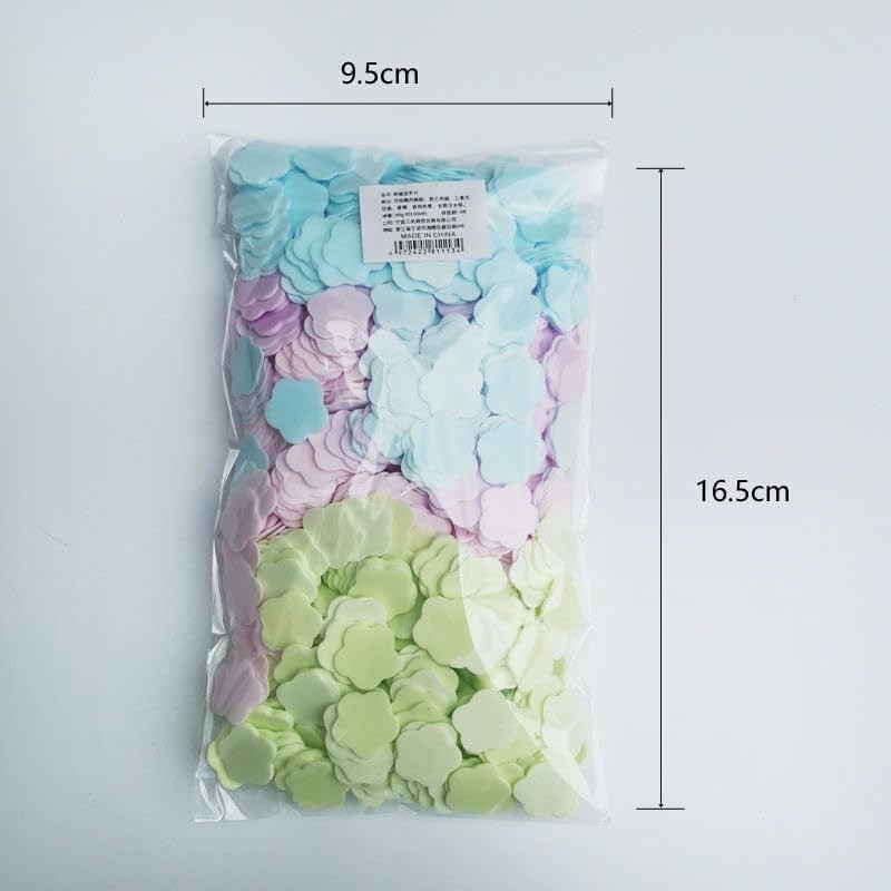 Portable 1000 Multicolor Disposable Soap Sheets – Perfect for Outdoor Adventures
