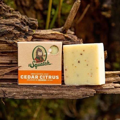 Handmade Cedar Citrus Soap Bar for Sensitive Skin – Energizing & Organic