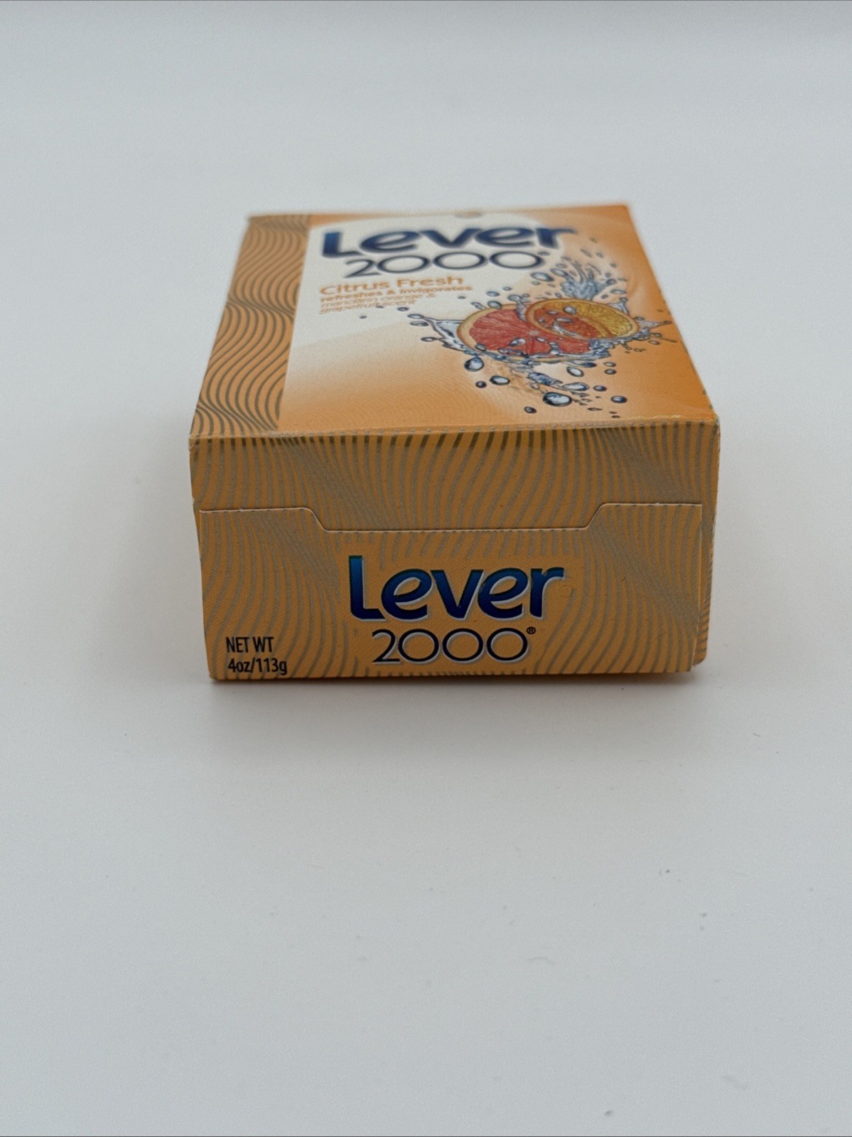 Lever 2000 Citrus Fresh Bar Soap 4 oz Discontinued Retired NOS