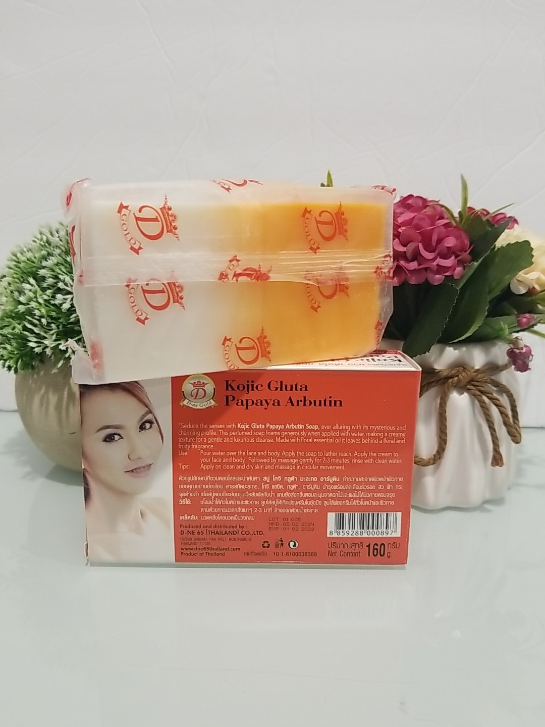 3X Kojic white Gluta Papaya Arbutin 7days White Soap 160g 4 in 1 Free Shipping
