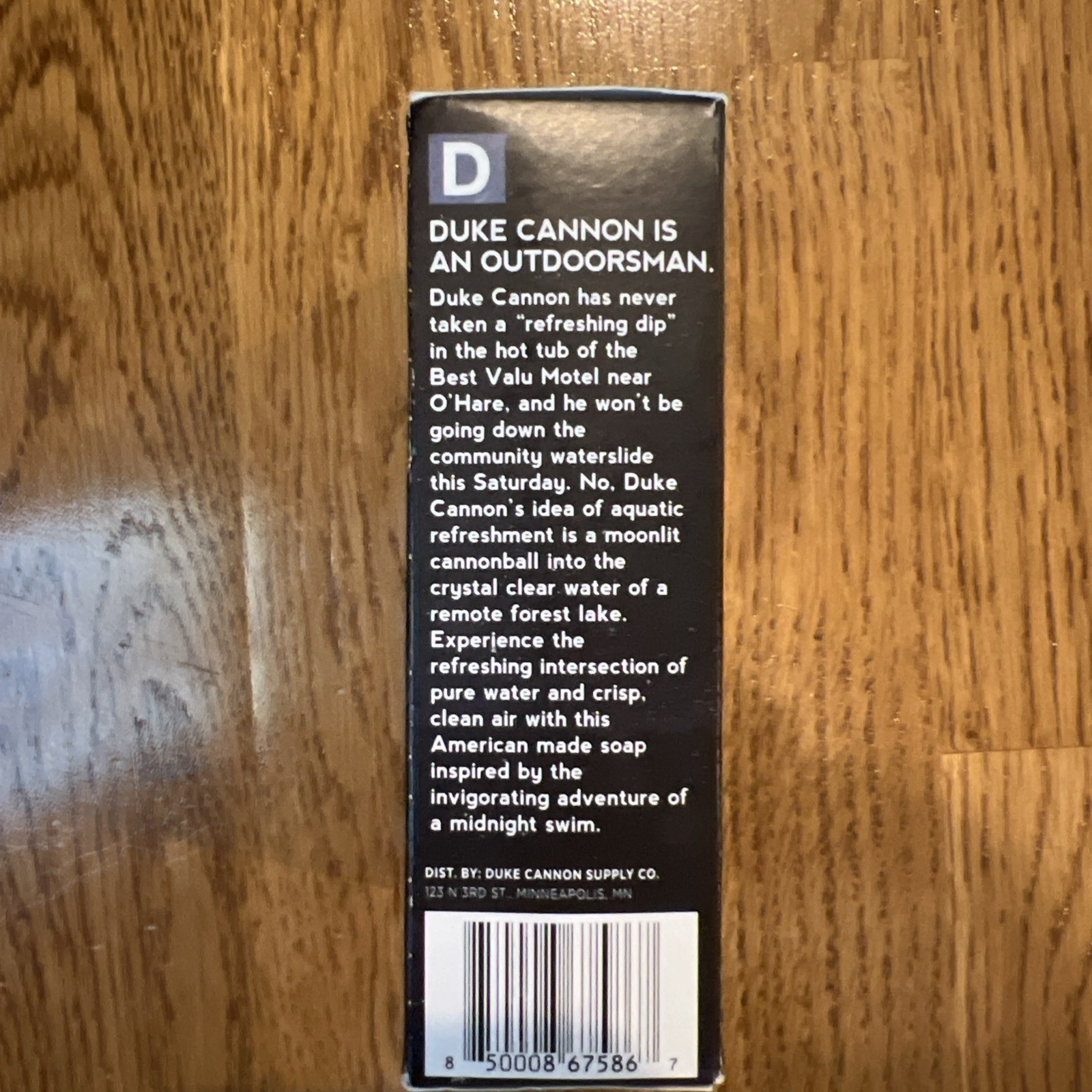 Duke Cannon Supply Co. Big Ass Brick of Soap Midnight Swim 10oz – NEW