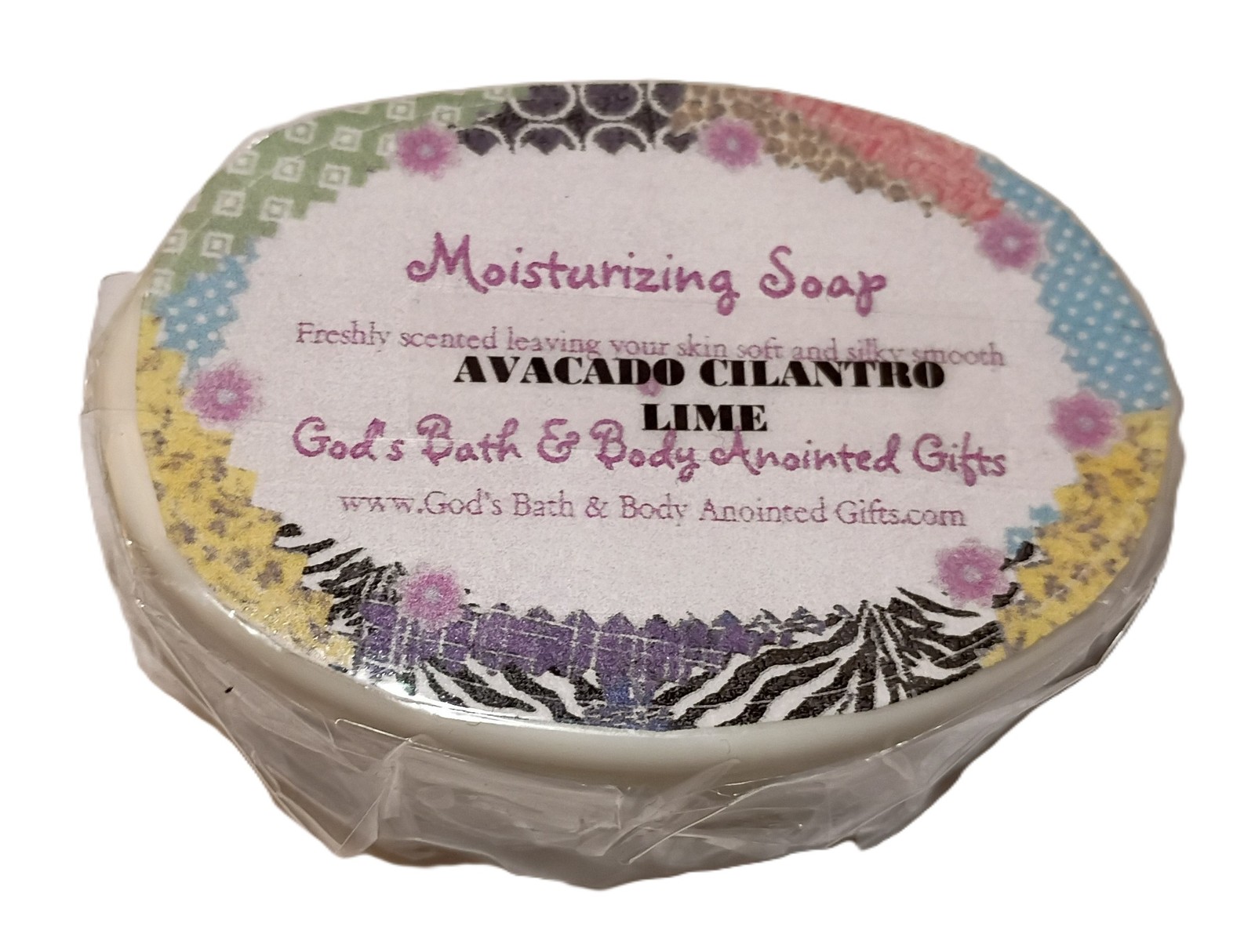 Avocado Cilantro Lime Moisturizing Shea Butter Soap 4oz