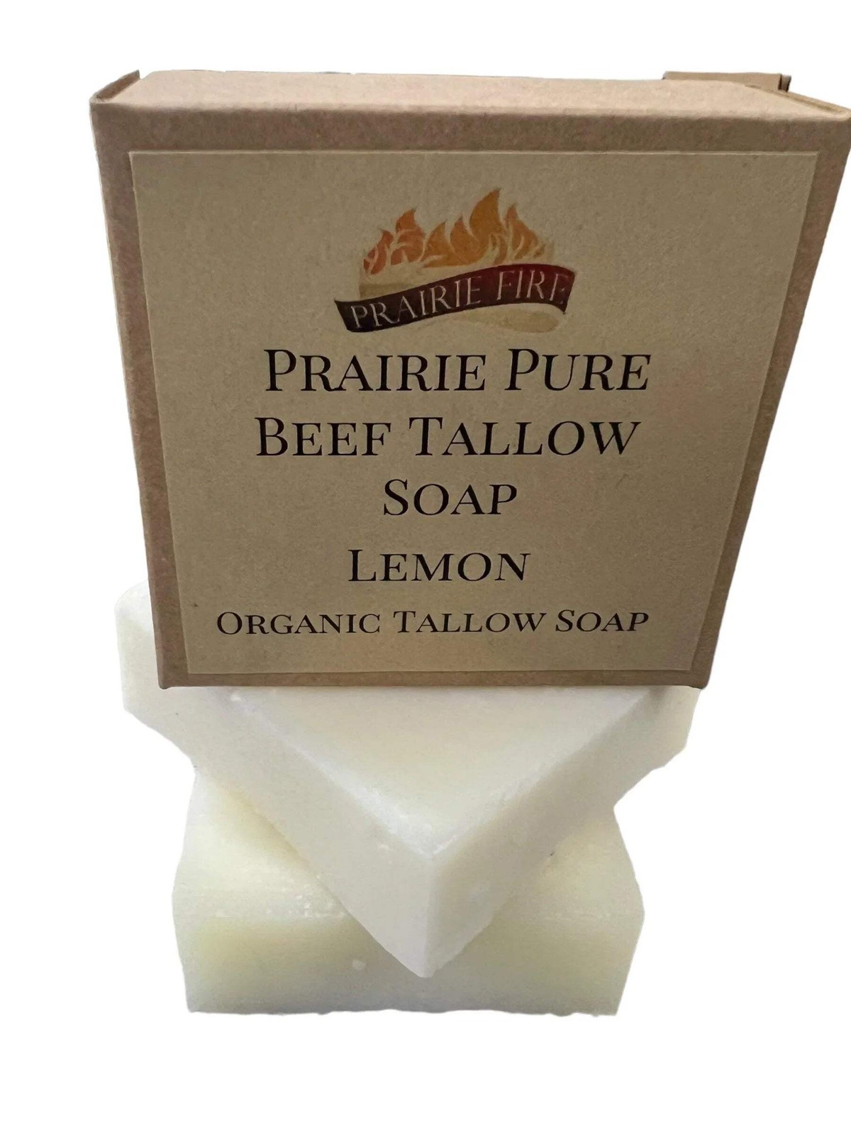 Pure Beef Tallow Soap Bar, (3 Pack) Grass Fed and Finished – Face, Body and Hair