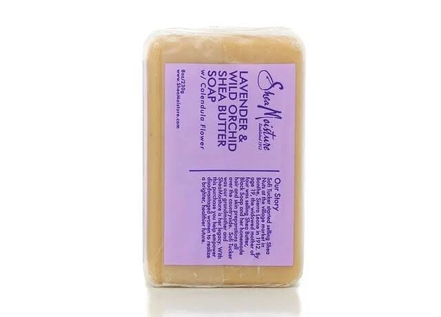 Shea Moisture Organic Lavender & Wild Orchid Shea Butter Soap 8oz